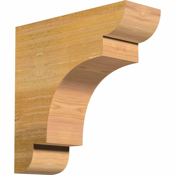 Ekena Millwork New Brighton Rough Sawn Rafter Tail, Western Red Cedar, 4"W x 12"H x 12"L RFT04X12X12NEB00RWR - main